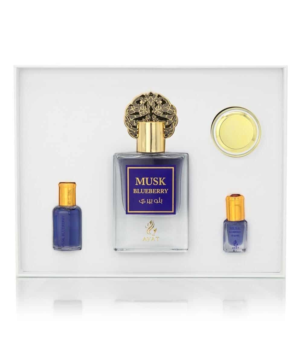 Coffret Eau de Parfum Musk Blueberry – Ayat Perfumes