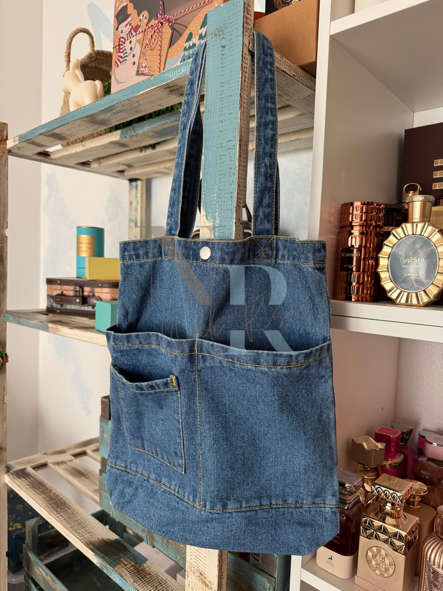 Bolso de Tela Vaquero 100% de Algodón