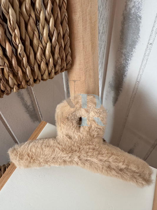 Pinza Cabello Pelo - Piel Sintética