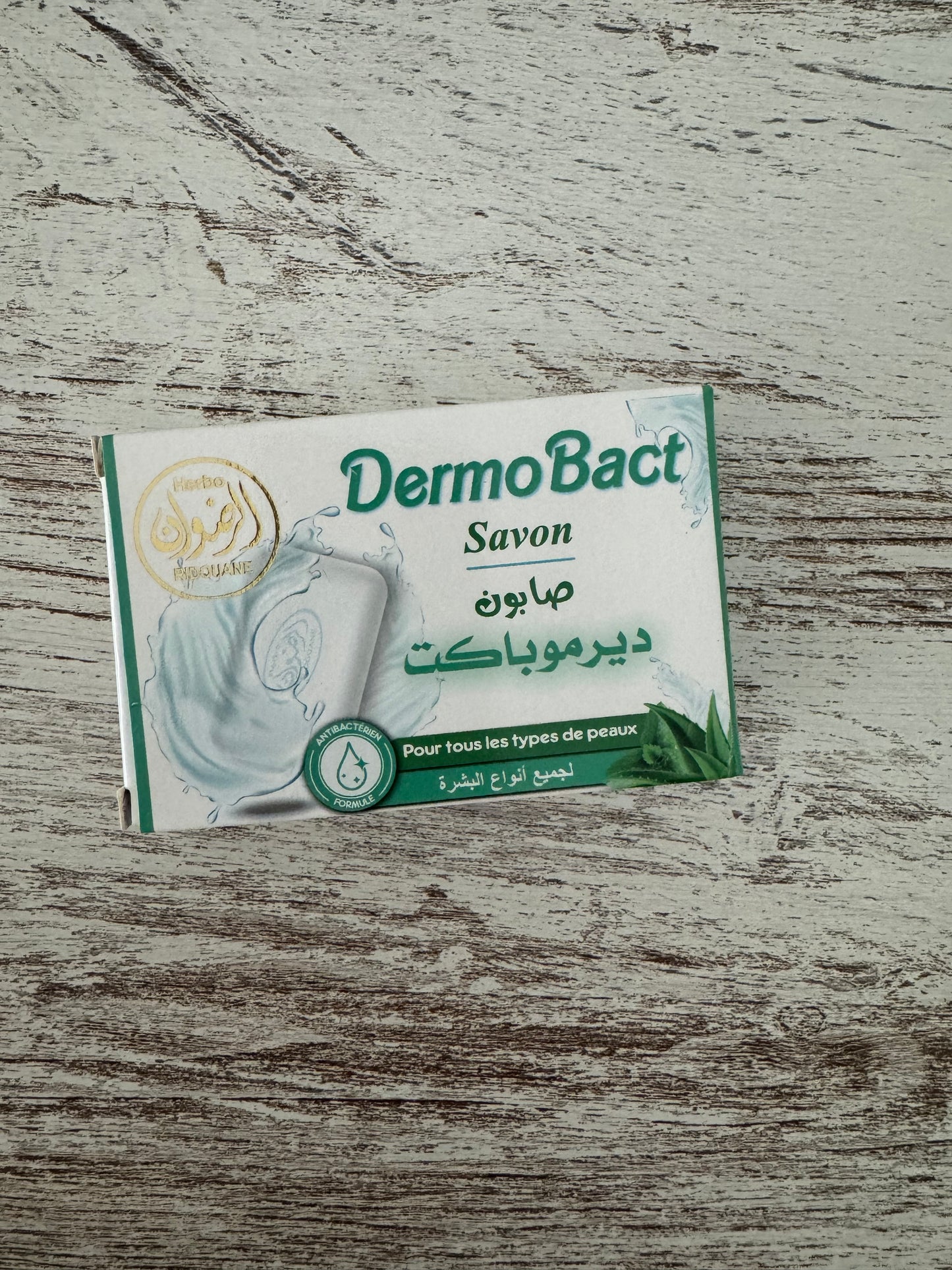 Jabón DermoBact 100g - Jabón Natural para Todos los Tipos de Piel