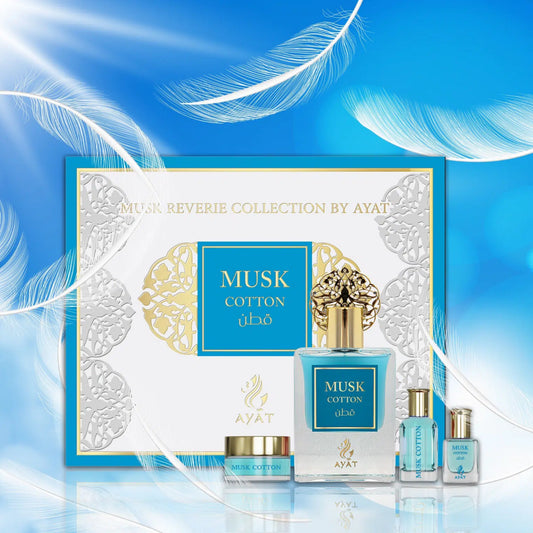 Coffret Eau de Parfum Musk Cotton – Ayat Perfumes