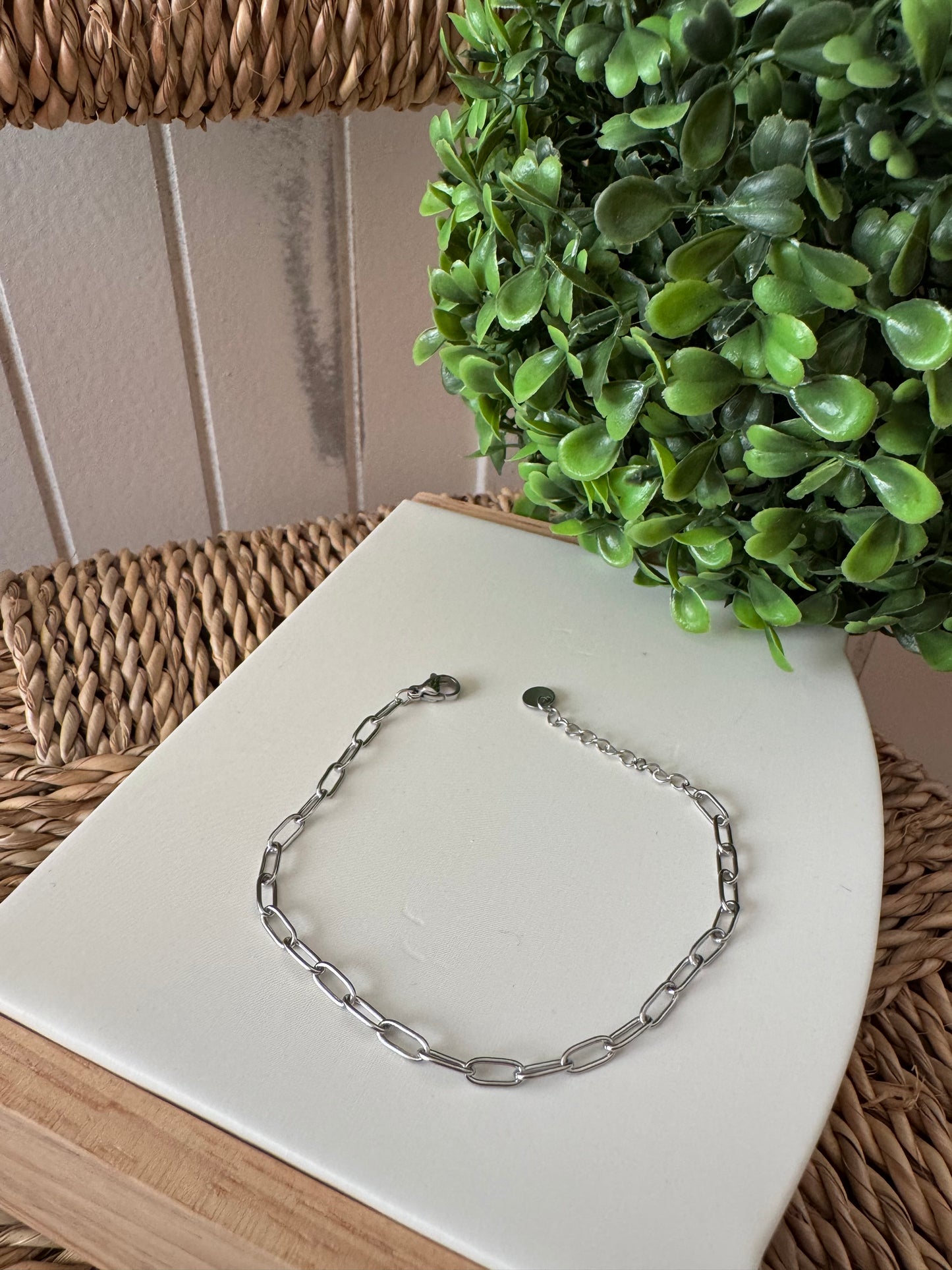 Pulsera Acero Inoxidable para Charms