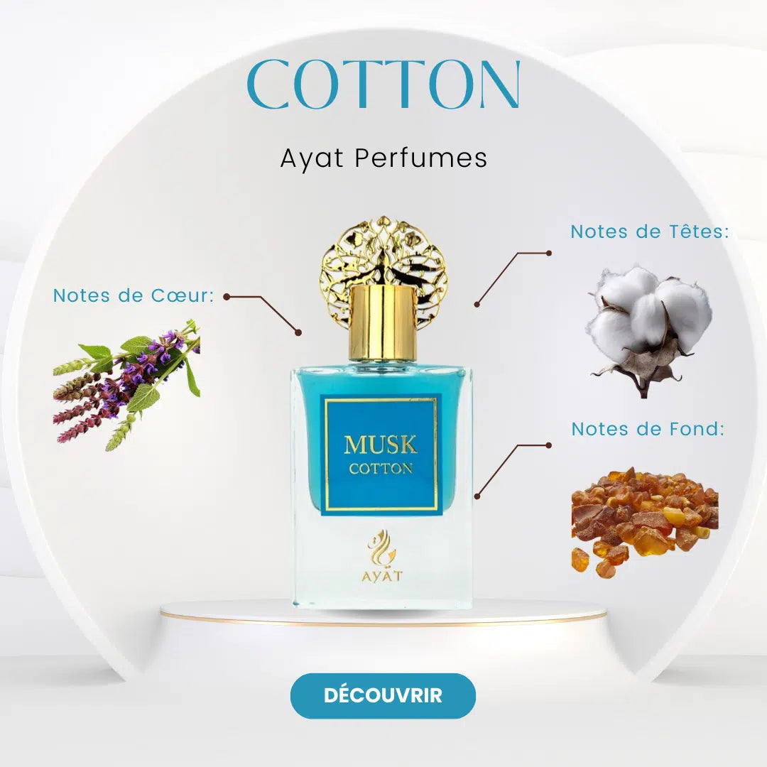 Coffret Eau de Parfum Musk Cotton – Ayat Perfumes