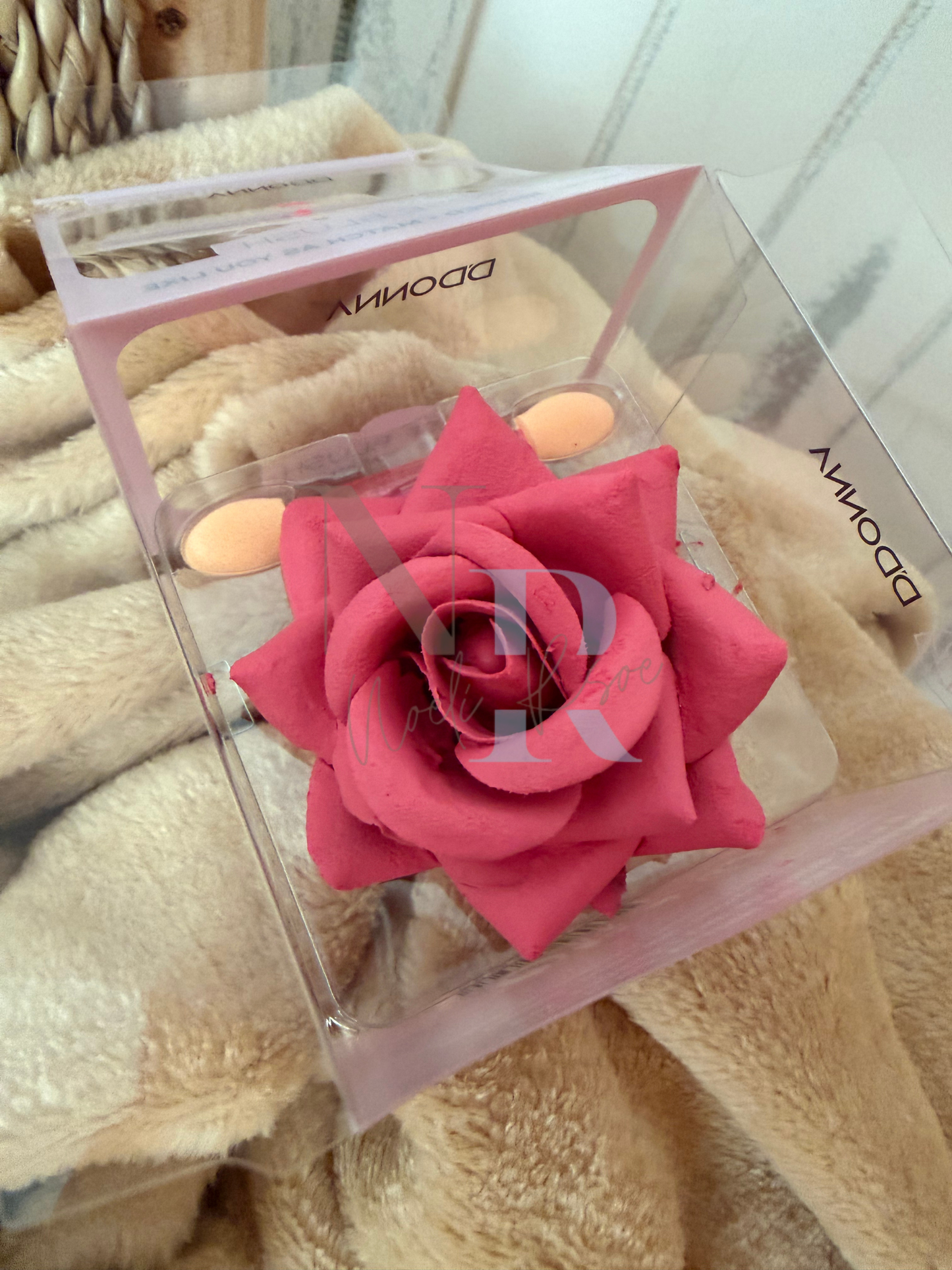 Blush Rose Petal Shaped